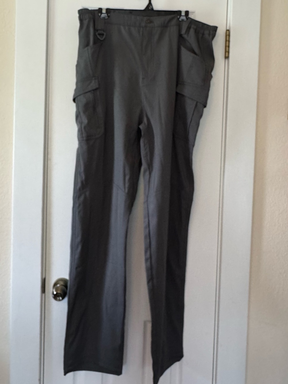 Flexcamo Gray Outdoor Cargo Pants Utility Travel Hiking Lightweight Tactical 2XL